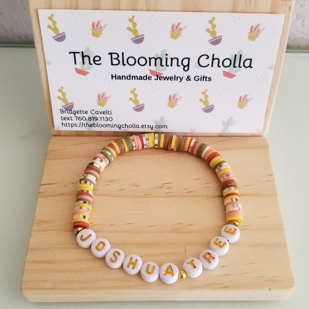 Joshua Tree Heishi Bead Bracelet